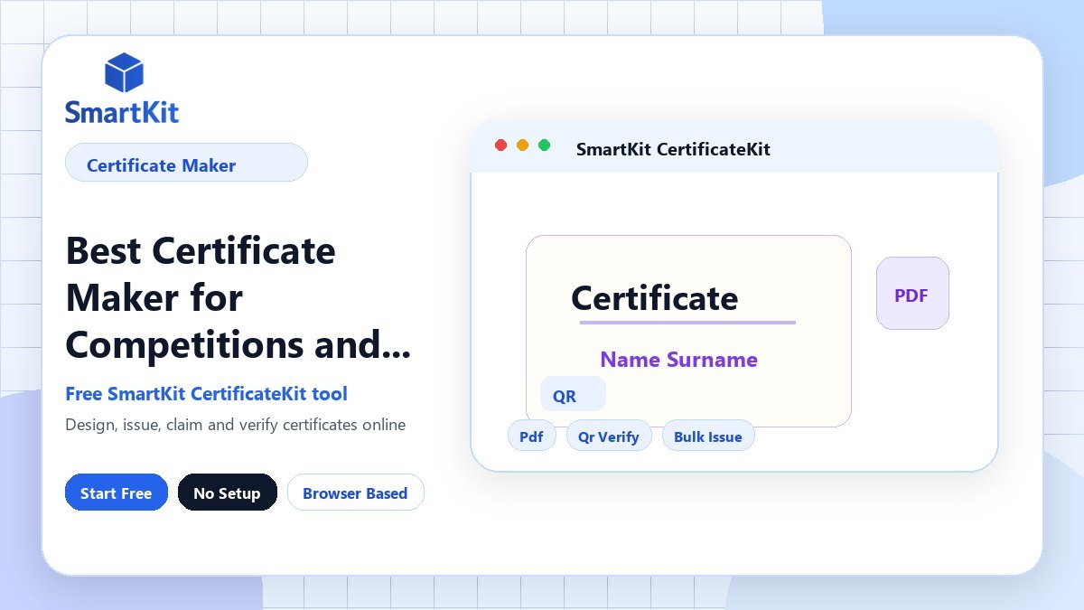Best Certificate Maker for Competitions and Contests