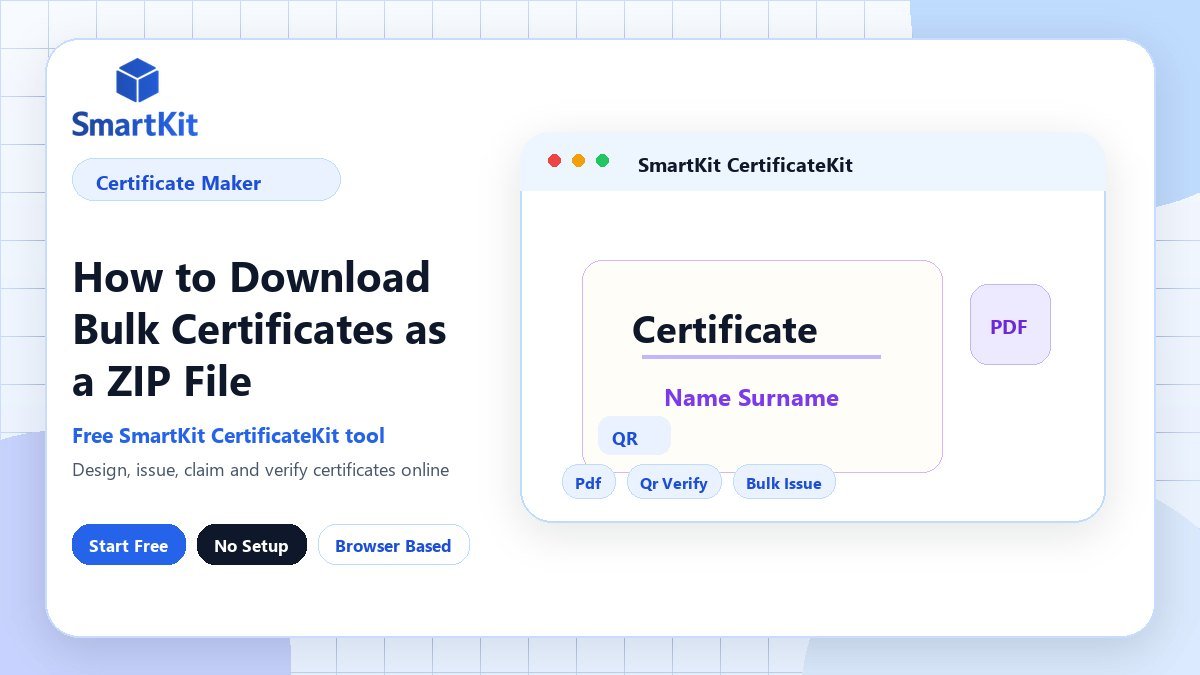 How to Download Bulk Certificates as a ZIP File