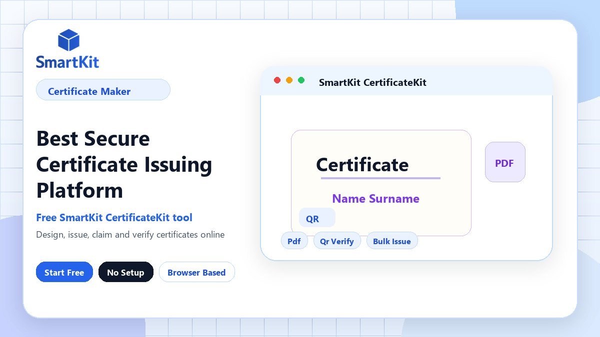 Best Secure Certificate Issuing Platform