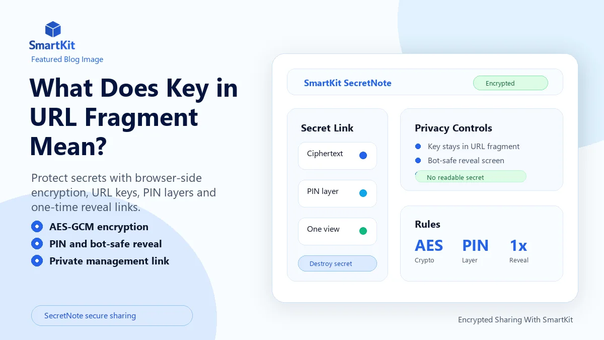 What Does Key in URL Fragment Mean?